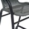 Flash Furniture Lila Commercial Grade Indoor-Outdoor PE Rattan Restaurant Barstool with Black Aluminum Frame and Footrest in Gray SDA-AD632032R-GY-GG - alternate 9